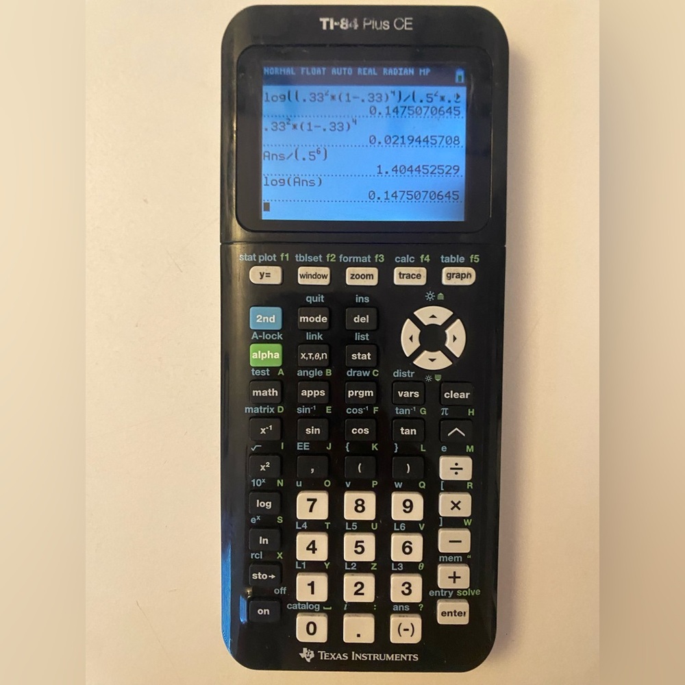 TI84 Graphing Calculator with Color